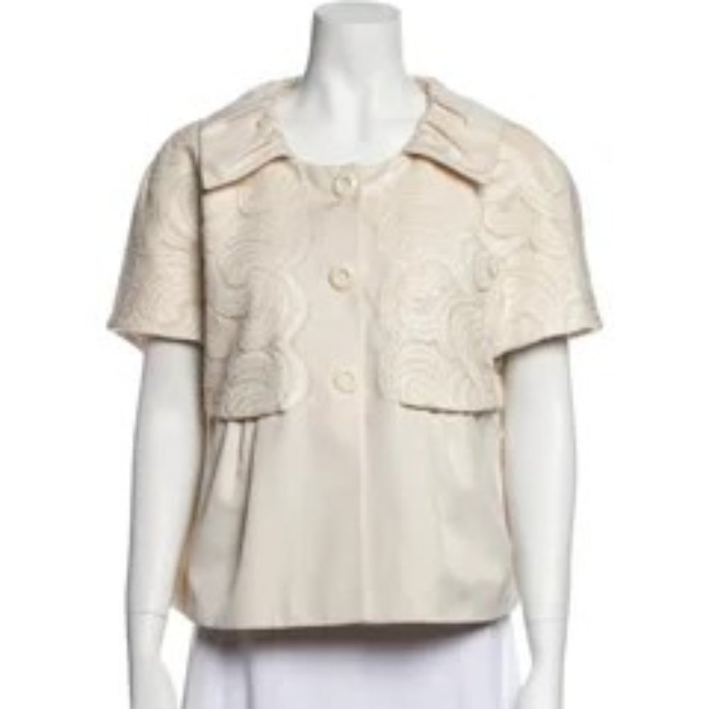 Rena Lange Silk Evening Jacket
